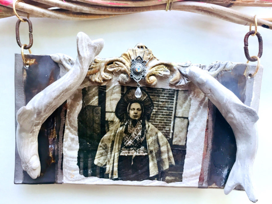 Visservrouwen detail
